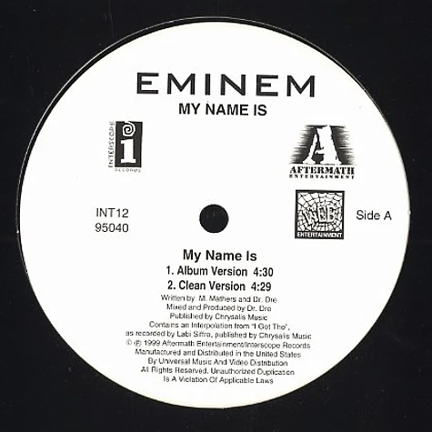 Eminem - My name is ...