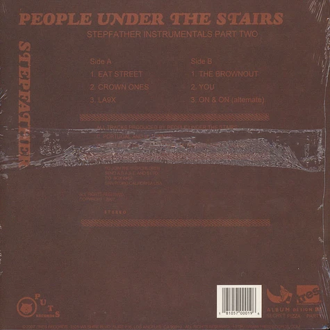 People Under The Stairs - Stepfather Instrumentals Part 2