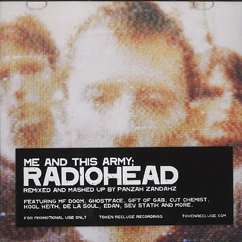 Panzah Zandah - Me and this army: Radiohead