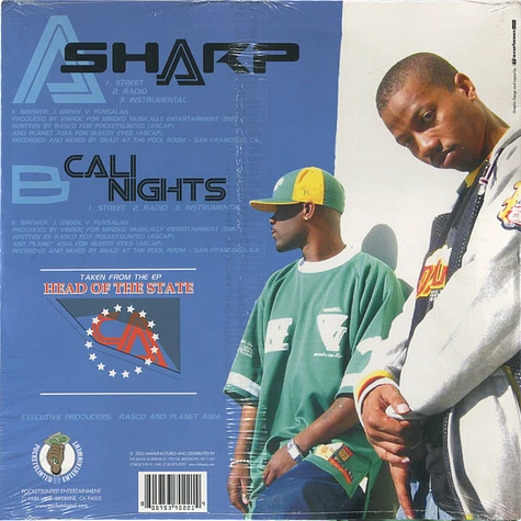 Cali Agents - Sharp / Cali Nights