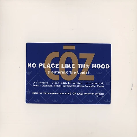 Coz - No place like the hood