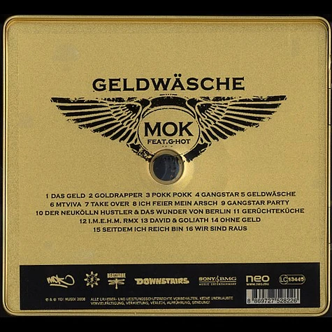 MOK & G-Hot - Geldwäsche limted edition