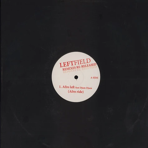 Leftfield - Remixes re-released