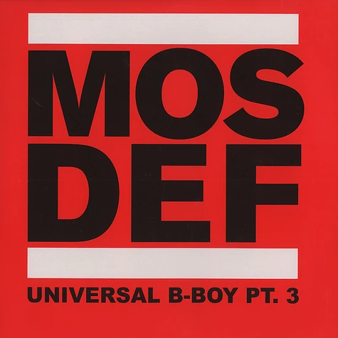 Mos Def - Universal b-boy volume 3