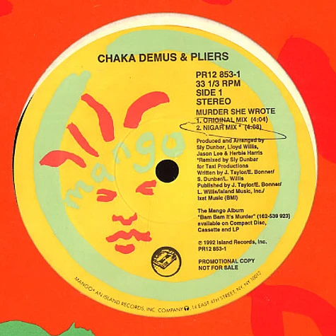 Chaka Demus & Pliers - Murder she wrote