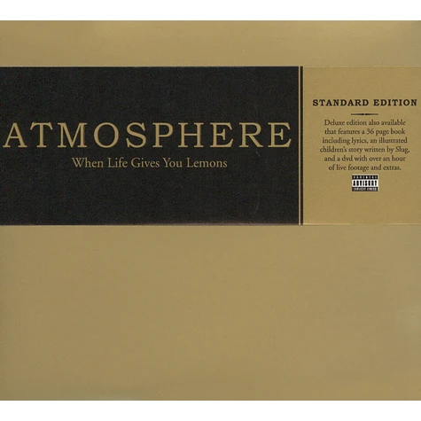 Atmosphere - When life gives you lemons, you paint that shit gold
