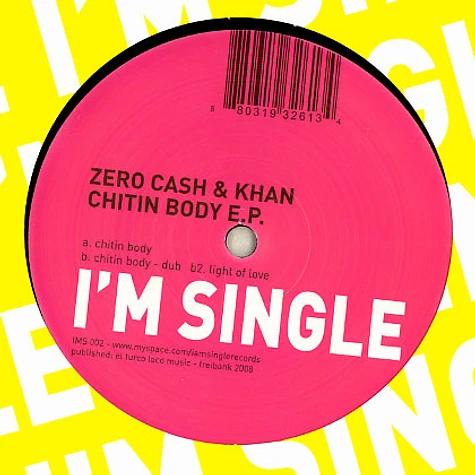 Zero Cash & Khan - Chitin body EP