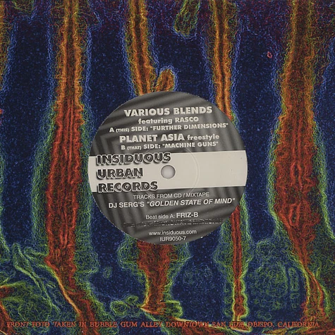 Various Blends - Further dimensions feat. Rasco