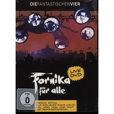 Die Fantastischen Vier - Fornika für alle Live DVD digi box