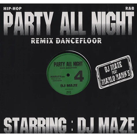 DJ Maze - Party all night remix dancefloor 4