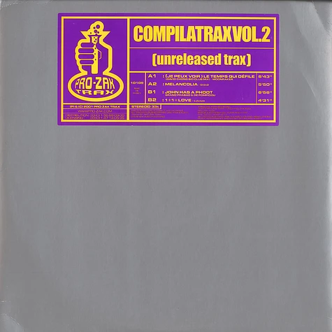 Compilatrax - Volume 2 (unreleased trax)
