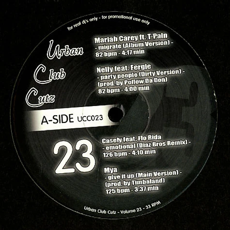 Urban Club Cutz - Volume 23