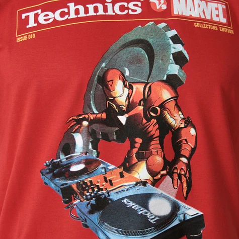 Technics vs Marvel - Ironman T-Shirt