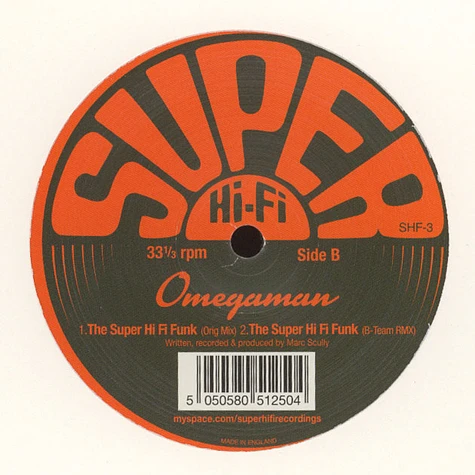 Omegaman - Disco love