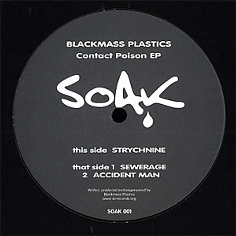 Blackmass Plastics - Contact poison EP