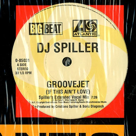 DJ Spiller - Groovejet (if this ain't love)