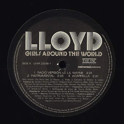 Lloyd - Girls around the world feat. Lil Wayne