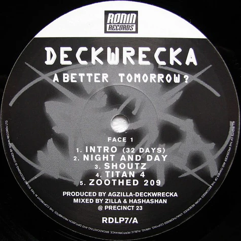 Deckwrecka - A Better Tomorrow?