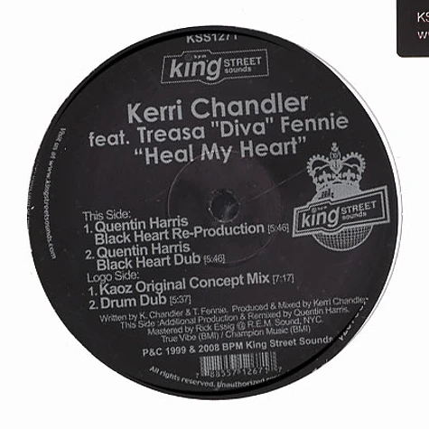 Kerrie Chandler - Heal my heart feat. Treasa 'Diva' Fennie