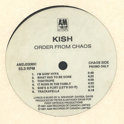 Kish - Order from chaos