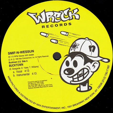 Smif-N-Wessun - Bucktown / Let's Git It On