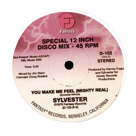 Sylvester - Dance (Disco Heat) / You Make Me Feel (Mighty Real)