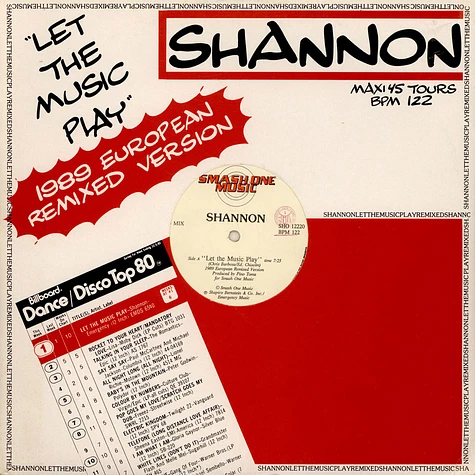 Shannon - Let The Music Play - (1989 European Remixed Version)