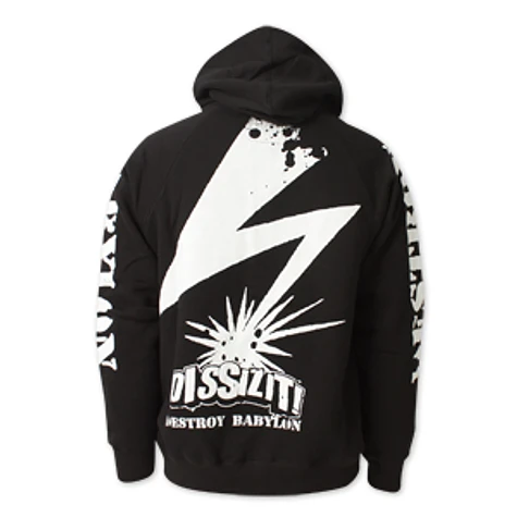 Dissizit! - Destroy babylon zip-hoodie