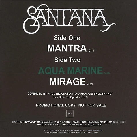Santana - Mantra