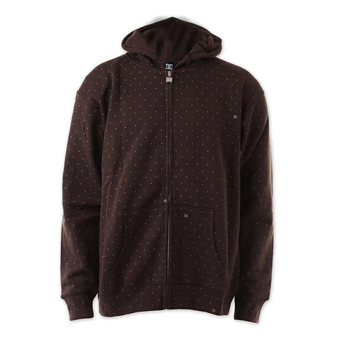 DC - Spotted zip-up hoodie