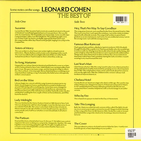 Leonard Cohen - The Best Of