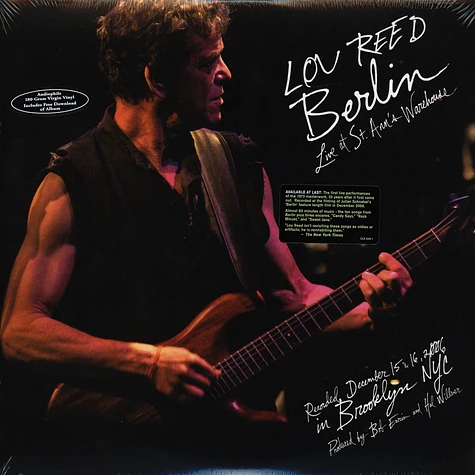 Lou Reed - Berlin - live at St.Ann's warehouse