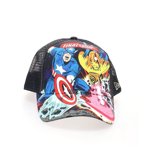 New Era x Marvel - Sleep Captain America trucker hat