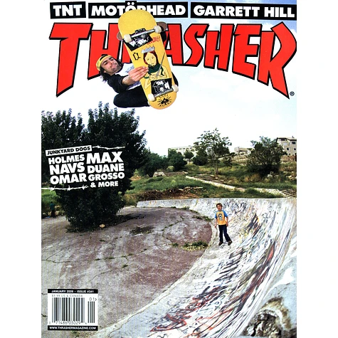 Thrasher Magazine - 2009 - January - Issue 341