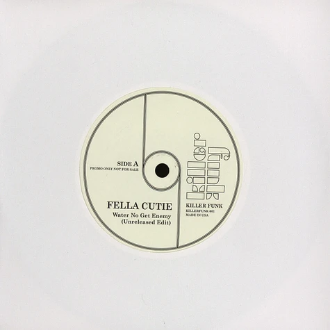 Fella Cutie / Mr Brown - Water no get enemy / there was a time KD remix