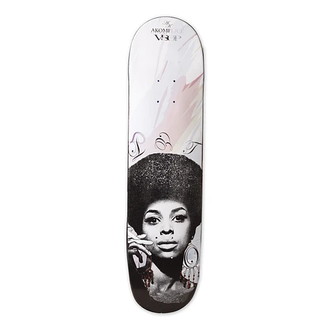 Akomplice - Skateboard deck - Jasmine Trufallas design