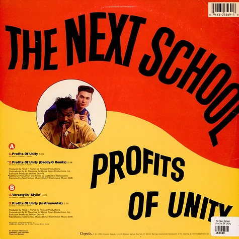 The Next School - Profits Of Unity