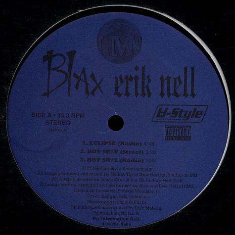 Blax Erik Nell - Eclipse