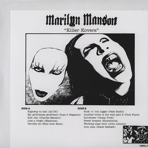 Marilyn Manson - Killer kovers