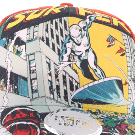 New Era x Marvel - Silver Surfer streetsurfer trucker hat