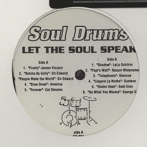 Soul Drums - Volume 1 - Let The Soul Speak