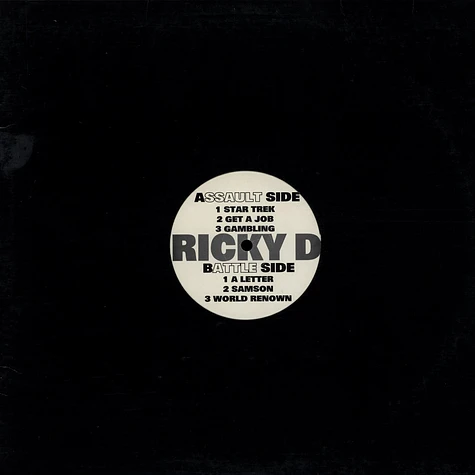 Ricky D (Slick Rick) - Classified