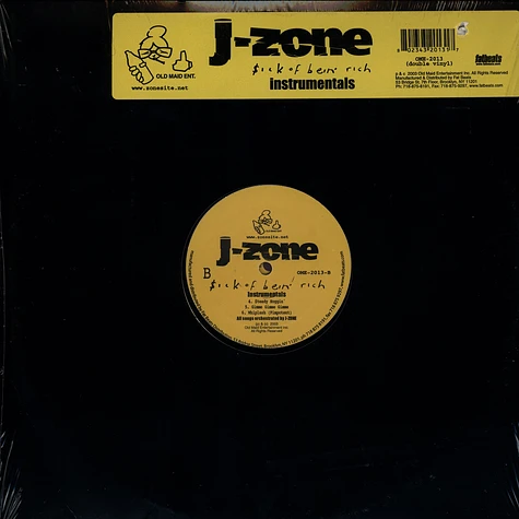 J-Zone - Sick of bein' rich instrumentals
