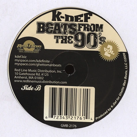 K-Def - Beats From The 90s Volume 2