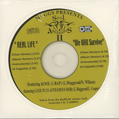 Soul Assassins - Real life feat. Kool G Rap