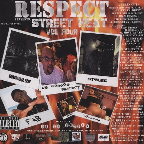 DJ PF Cuttin presents Respect - Street heat volume 4