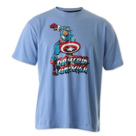 New Era x Marvel - Captain America Character Name T-Shirt