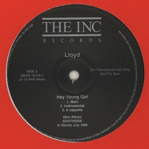Lloyd - Hey young girl