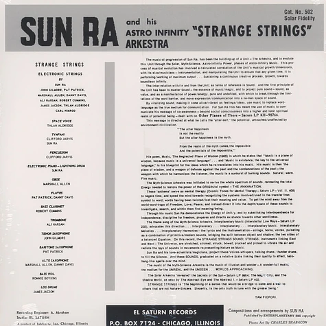 Sun Ra - Strange Strings