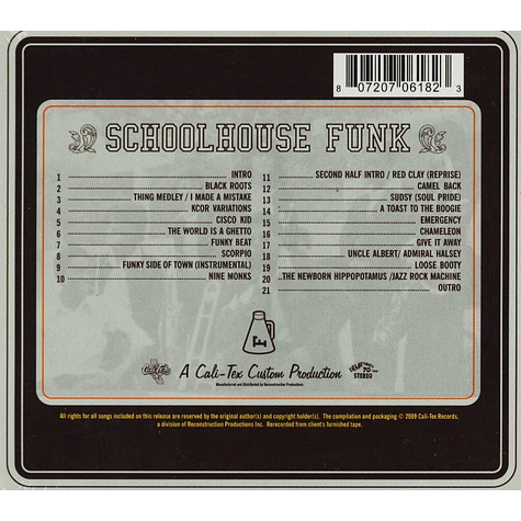 V.A. - Schoolhouse Funk Volume 1